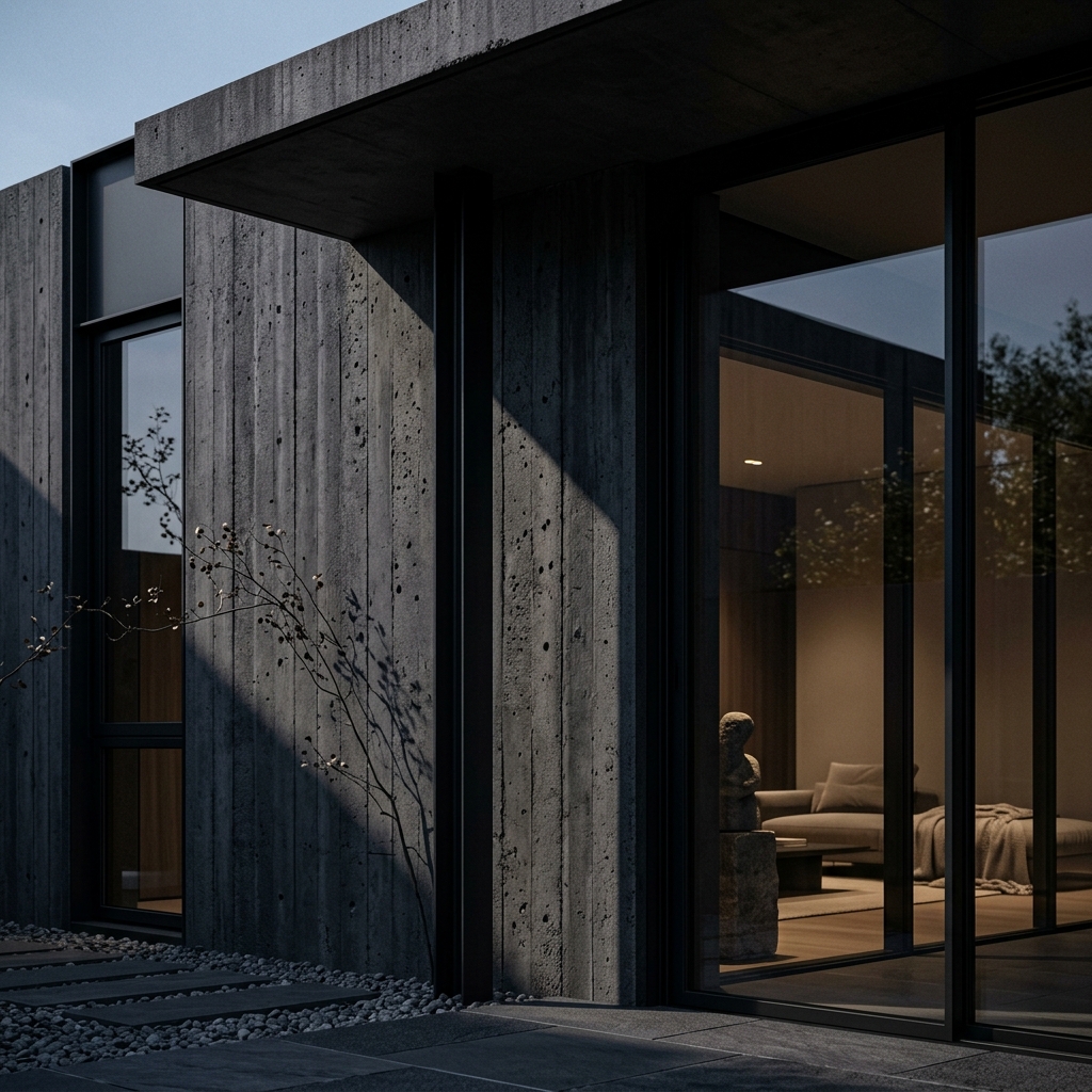 Rayyara quiet luxury modern house exterior