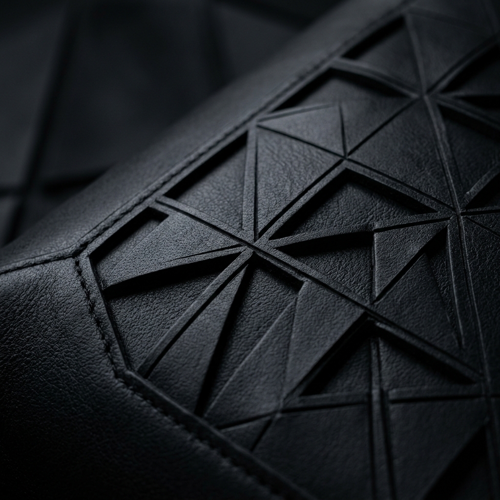 Rayyara luxury dark leather texture for limited objects